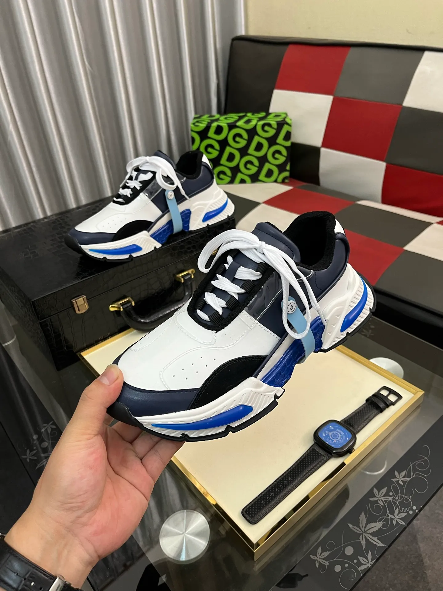 Men's shoes💰560⌚️⌚️【DG】Latest official website casual, men's shoes original quality imported cowhide➕Yangli [Proud] In terms of materials and workmanship, it beats all versions on the market💕Highest quality shipments. Real photos, imported fabrics highlight the unique charm of the brand😘The shoelaces are also original custom-made👻Classic lace-up shoes, very comfortable on the feet, size 36-46